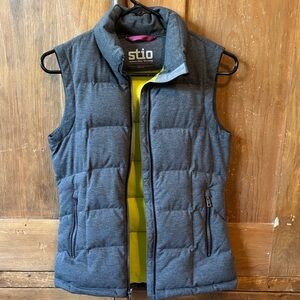 Stio Charcoal Puffer Vest